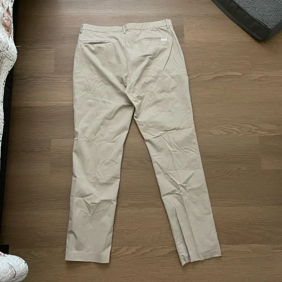 Calvin Klein Men's Light Tan Chinos - Picture 3 of 4